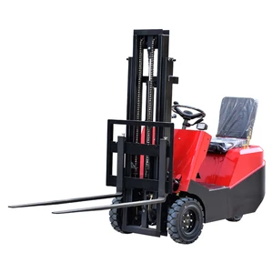 Factory Direct Mini Electric Forklift 500kg-1.5 Ton Lifting Height 3000-7000mm Lead-Acid Battery Solid Tire Seated Forklift