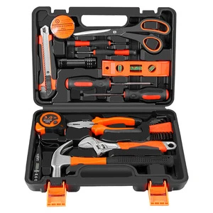 22-Piece Home Hardware Tool Set for New Home Move-in Gift and Household Repair Toolbox Set