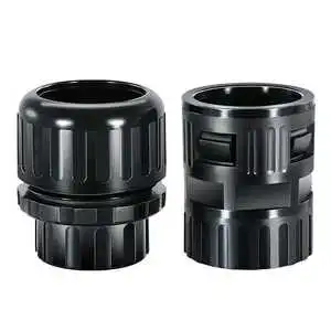 Rotary Flexible Conduit Fitting PA6 Nylon Swivel Conduit Connector Gland for AD Corrugated Tubing Mechanical Equipment Wiring