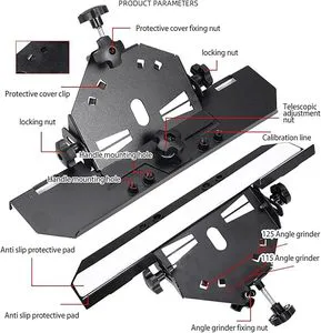 High Quality 45 Degree Industrial Steel Tile Chamfering Tool Power Tool Accessories Angle Grinder Attachment For Cutting