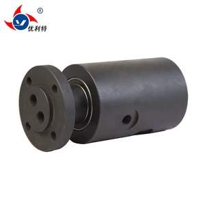 YOULITE High-Speed 2-Passages Swivel Joint Alternative SMC Coupler Rotary Pipe Fittings 200RPM 40MPa 120 Flange Connectivity