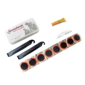Mountain Bike Tire Repair Kit Aluminum Alloy Multi-Function Tire Levers Patch Pads Portable Pump and Cycling Emergency Set
