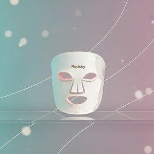 REDSKY Led Facial Light Therapy Mask Nir Red Light Mask Led Red Light Beauty Mask