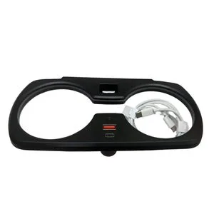 Car LED Cup Holder Lamp Ambient Decorative Light for BMW Cars