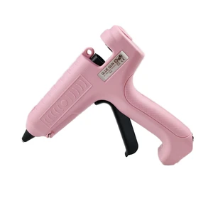 Professional Hot Melt Glue Gun Pink 110v Crafts 100w Hot Glue Gun for Wood Hot Glue Gun