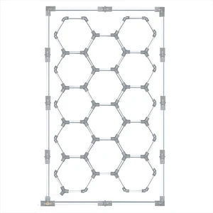 Professional LED Honeycomb Lamp for Car Beauty Remote Control Parking Garage Station Lights by Manufacturer