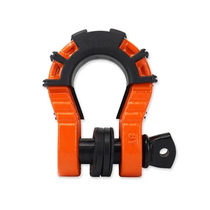 American Standard 8T Shackle Multi-color Optional Off-road Vehicle Front/Rear Bumper Trailer Hook U-shaped Towing Hook Trailer