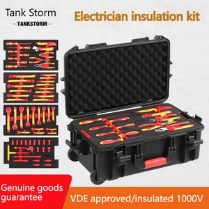 VDE Certified 1000V New Energy Insulation Automotive Repair Kit Hand-Power OEM Customizable Electrical Tools for Vehicle