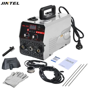 220V Gasless MIG Welding Machine 250 Amp 3 in 1 MIG/MMA/TIG Inverter Welder MIG-250