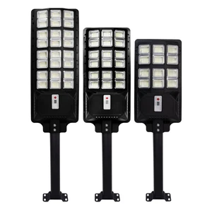 Integrated Solar Street Light with Built-In Lamp Arm for Outdoor Courtyard Lighting