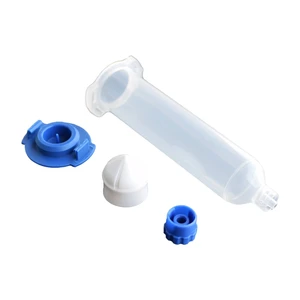 New 30CC American Household Pneumatic Glue Gun Four-Piece PP Piston Syringe Plug Rear Cover Screw Home Use Rubber Machinery