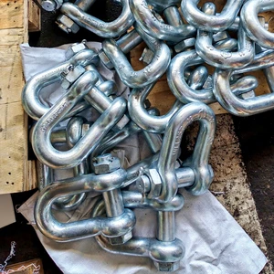 Adjustable Forged Alloy Steel Shackle Factory Sale for Versatile Rigging and Lifting Operations Bow Pattern