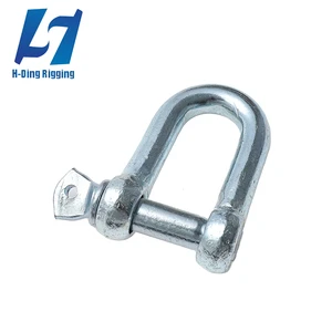 Wholesale High-standard Stainless Steel DEE SHACKLES Bow Shackle Screw Collar Pin 100 lb Load Capacity Polished Surface DECOR