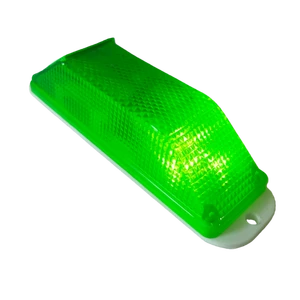 Solar Traffic Warning Lights Square Contour Marker ABS Material High Brightness LED Flashing Safety Sign with IP68 Protection