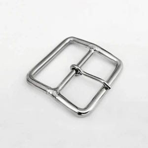 Grade 304 Custom Belt Buckle Hardware Manufacturer Top Quality Stainless Steel 43mm*36mm