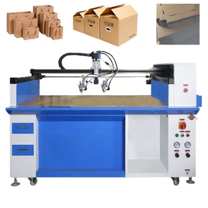 Cnc 3 Axis Desktop Dispensing Machine Spray Applicator Corrugated Cardboard Pur Cold Hot Melt Electric Glue Dispenser Machine