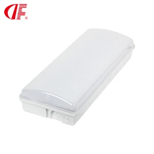 0.3m Emergency Three-proof Lamp Indoor Wall Mounted LED Rechargeable Bulkhead Light EXIT Sign Light 3W 5W 8W