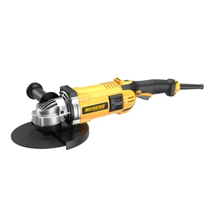 230-16 2600W 230mm Corded Electric Angle Grinder 6500RPM 9 Inch Heavy-Duty Power Tool For Metal Cutting Grinding & Polishing
