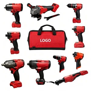 OEM Fuel Series High Torque Brushless Cordless 11-Piece Professional Industrial Grade Battery-Powered Lithium Milwa Tool Set