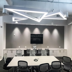 Hanyin Customized Led Batten Light Suspended Linear Light Seamless For Office Restaurant Home