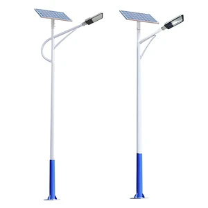 Outdoor Solar Street Light DC Powered Intelligent 60W Switch LED IP65 Aluminum Alloy 140 Beam Angle 3-Year Warranty Garden CCC