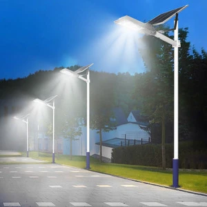 Advanced Solar Street Light Waterproof Outdoor LED Solar Lamp with Motion Sensor for Commercial Area Lighting