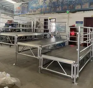 Certified TUV Portable Outdoor Aluminum Alloy Square Lighting for Concert Stage Platforms and Event Venues