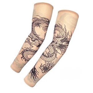 Hot Stylish Sport Arm Sleeves Custom UV Protection Cooling Fabric Lightweight Design for Cycling Casual Wear (Nylon Spandex)