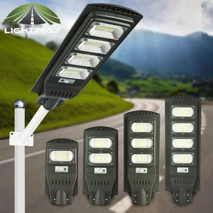 Waterproof Ip65 Integrated Lamp Super Bright Led Power Security Road Lamp Solaire Panel Outdoor All in One Solar Street Light