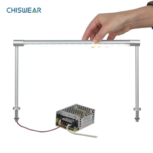 Rotating LED Bar Showcase Light for Displaying Watches, Jewelry in Museums Stores, Exhibitions Lighting Shelf