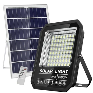 Wholesale Outdoor IP67 Aluminum LED Solar Flood Lights 200W 300W Garden Use 120 Beam Angle