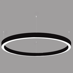 Barrina Modern High Quality Profile Round Circle Led Hanging Linear Light With Customized Sizes