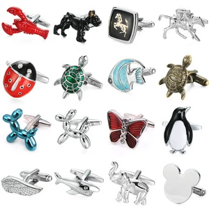 Fashion Accessories Jewelry Animal Pattern Turtle Design Shirt Sleeves Buttons Cufflink For Men