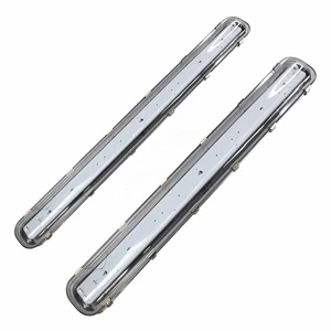 IP65 Ss Hermetic Lamp Waterproof Lamp Fluorescent Light Fixtures Tri-proof Light