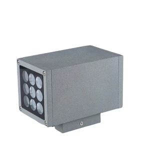 DHD-6196V/DHD-6197V Upper and Lower Lighting square Aluminum Body Wall Lamp Lamp Holder Corridor Courtyard Light