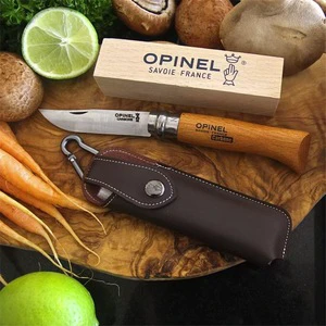Portable Fold Knife Holder Scabbard EDC Tool Belt Loop Case PU Leather Knife Sheath Pocket Cover Outdoor Carry Equipment