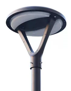 Dawn 20w Solar Garden Light Install In 3m 4m Customized CCT Park Garden Pathway Light