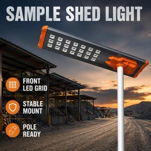 New Integrated Led Solar Street Light 700W IP65 Waterproof Outdoor Red and Gray Housing Circuit Board Industrial Lighting