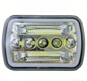 New High Quality 7-inch Reflective Cup Style Bi LED Working Light High/Low Beam 12V 35W/25W 3000 Lumens 6000K