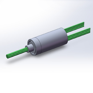 250rpm 4 to 18 Way Slip Ring Rotary Electrical Contact Slip Ring Rotary Joint Connector