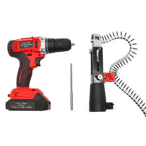 18V Cordless Nailer Electric Nail Gun Power DC 41mm Tapping Screw Battery Stapler Gun Screw Gun for Furniture Installation