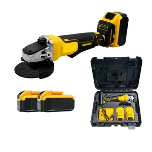 DW 21V Battery Electric Portable Cordless Brushless Trigger Switch DIY Industrial Stainless Steel 100mm 125mm Angle Grinder