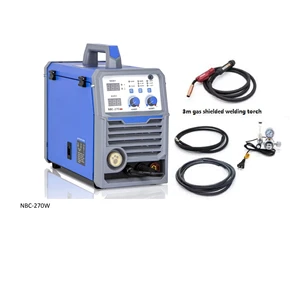Industrial and Portable Mig Welding Machine Dual Voltage Airless Gas Shielded Welding Machine NBC-270W