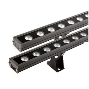 LED Wall Washer Light 18W24W36W IP65 Aluminum Waterproof Linear Lights DMX512 Outdoor Building Contour Light Giant Wave Design