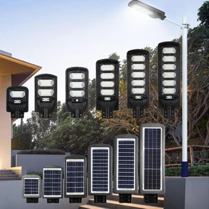 Luz Solar Del jardin Outdoor Large Highway Smd Ip65 Abs 50 100 150 200 250 300 Watts Led All in One Led Solar Street Lamp