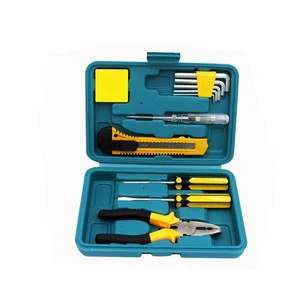Hardware Tool Set Small 12-piece Set Household Combination Electrician Toolbox