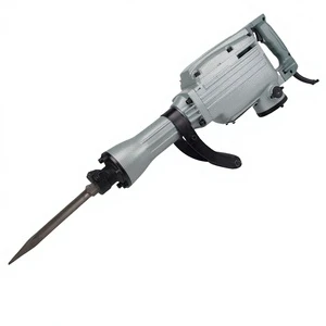 65A Electric Pick US & European Gauge 110V High-Power Industrial Large Breaking Tool 17kg for Road Demolition