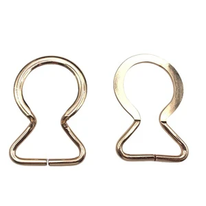 Wholesale High Quality Double Bit Buckle Dog Leash Belt Clip Metal Snaffle Buckle