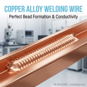AWS A5.7 ERCu Copper Alloy MIG Welding Wire for Copper Brass Repair Industrial Use OEM/ODM Available 1.0-1.2mm Diameter 3-Year