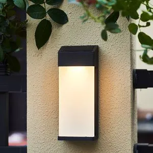 Solar Lights Outdoor Wall Lamp Garden Light Waterproof Shed Lights LED Outdoor Waterproof Wall Lamp No Power Connection